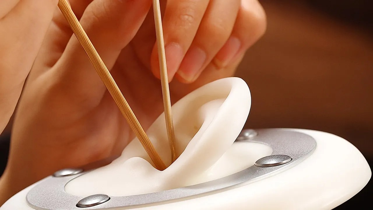 [뭉띠MOONGDI] 超级治愈 | 模拟真实掏耳朵 | 去除耳垢的声音太棒了